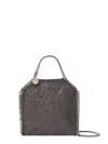 Stella Mccartney Tiny Falabella Chain Medallion Tote Bag In Gray