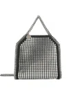 Stella Mccartney Falabella Tiny Bag Mirror Hotfix In Metallic