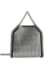 Stella Mccartney Falabella Tiny Bag Mirror Hotfix In Metallic