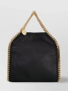 Stella Mccartney Falabella Tiny Chain-link Tote Bag In Black
