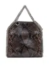 Stella Mccartney Falabella Tiny Crossbody Bag In Brown