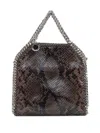 Stella Mccartney Falabella Tiny Crossbody Bag In Brown