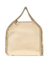 Stella Mccartney Falabella Tiny Crossbody Bags Gold In Gold