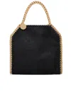 Stella Mccartney Falabella Tiny Eco Saggy Deer Bags In Black