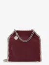 Stella Mccartney Falabella Tiny Eco Shaggy Dear Crossbody Bag In Purple