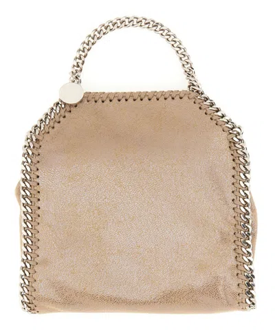 Stella Mccartney Falabella Tiny Handbag In Beige