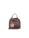 STELLA MCCARTNEY FALABELLA TINY LIZARD BROWN BAG