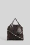 Stella Mccartney Falabella Tiny Shoulder Bag In Python Print Polyester In Animal Print