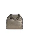 Stella Mccartney Falabella Tiny Crossboydy Bag In Silver