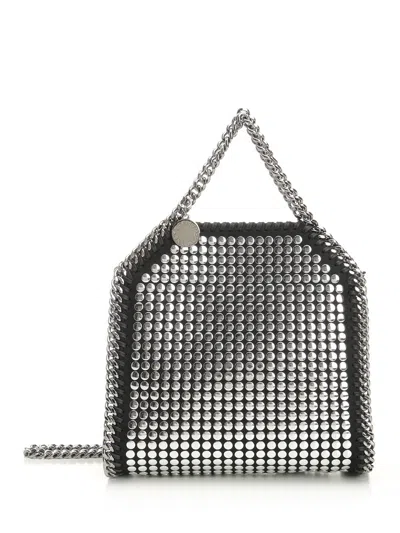 Stella Mccartney Falabella Tiny Tote Bag In Black