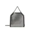 Stella Mccartney Falabella Tiny Tote Bag In Silver