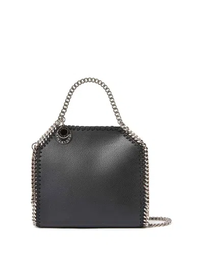 Stella Mccartney Falabella Tiny Tote Bag In Black