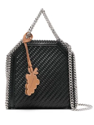 Stella Mccartney Falabella Tiny Tote Bag In Black  