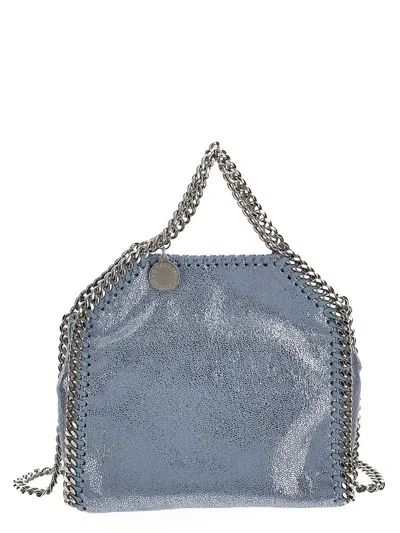 Stella Mccartney Falabella Tiny Tote Bag In Blue