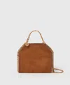 Stella Mccartney Logo Tote Bag In Brandy