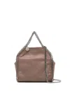 Stella Mccartney Falabella Tiny Tote Bag In Brown