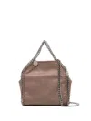 Stella Mccartney Falabella Micro Tote Bag In Brown
