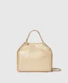 Stella Mccartney Falabella Tiny Tote Bag In Neutral