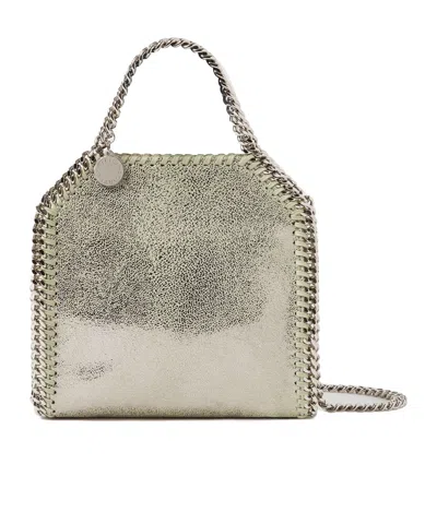 Stella Mccartney Falabella Tiny Tote Bag In Green