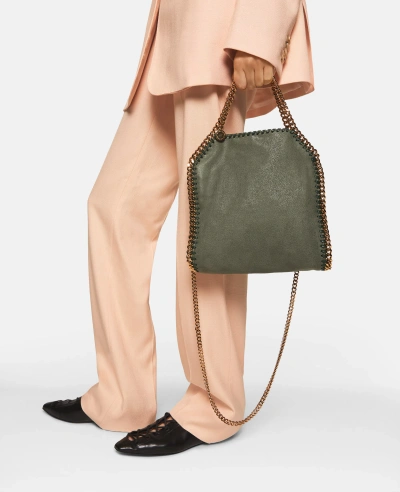 Stella Mccartney Falabella Tiny Tote Bag In Brown