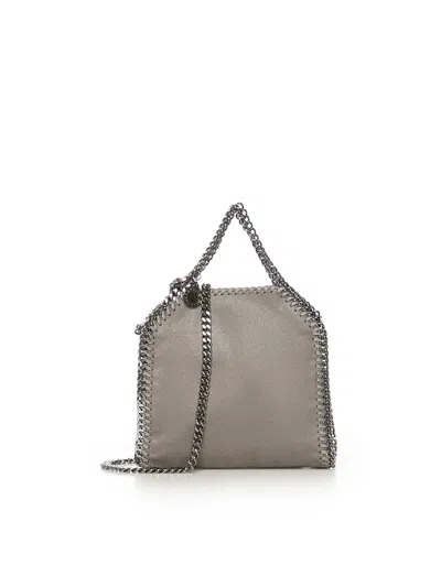 Stella Mccartney Falabella Tiny Tote Bag In Yellow