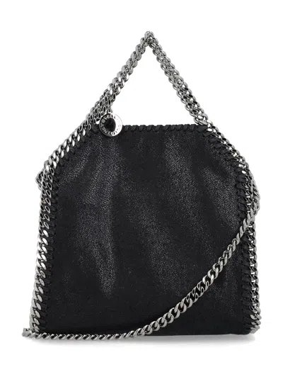 Stella Mccartney Falabella Tiny Tote In Black