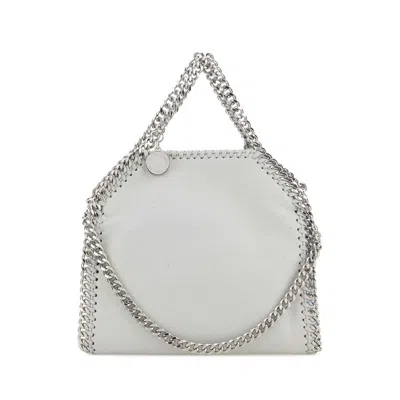 Stella Mccartney Falabella Tiny Tote In Gray