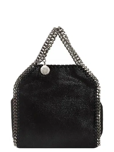 Stella Mccartney 'falabella Tiny Tote' Handbag In Black