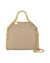 Stella Mccartney Tiny Falabella Tote In Beige