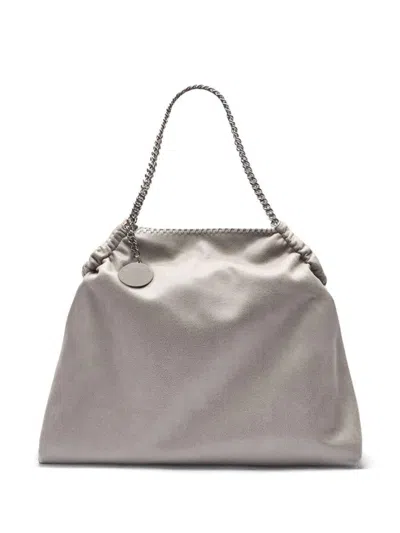 Stella Mccartney Falabella Tote Bag In Gray