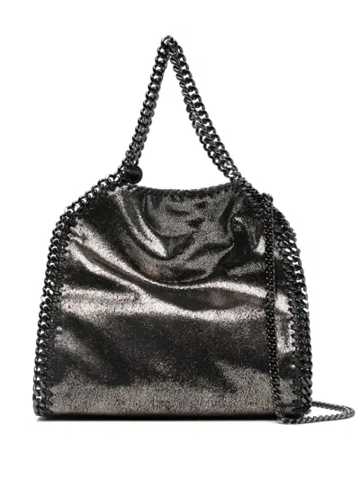 Stella Mccartney Stella Mc Cartney Falabella Mini Tote In Silver
