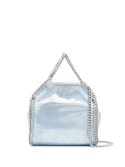 Stella Mccartney Mini Tote Falabella Bag In Azzurro