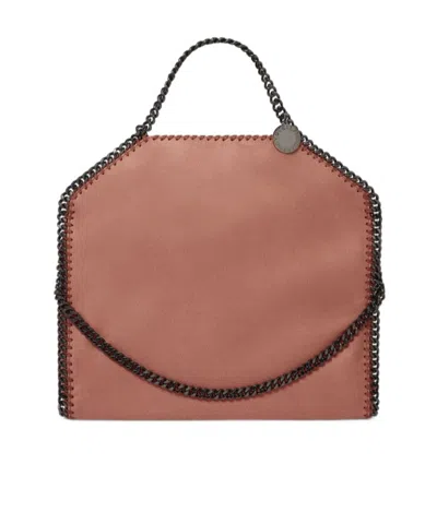 Stella Mccartney Falabella Fold-over Tote Bag In Brown