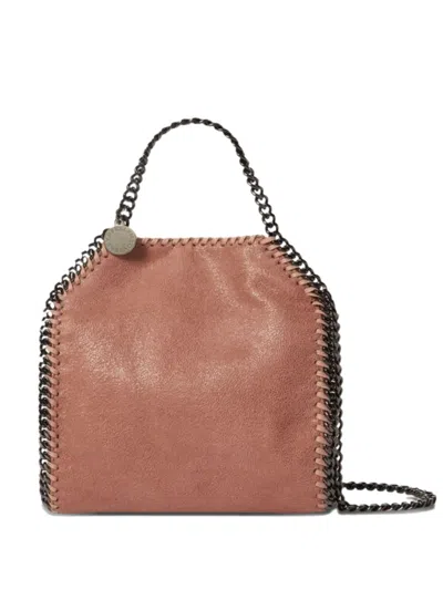 Stella Mccartney Falabella Fold Over Tote Bag In Brown