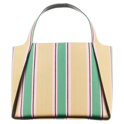 Pre-owned Stella Mccartney Falabella Tote Bag � Multicolor In Beige