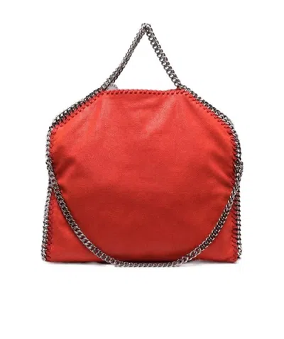 Stella Mccartney Falabella Tote Bag In Red