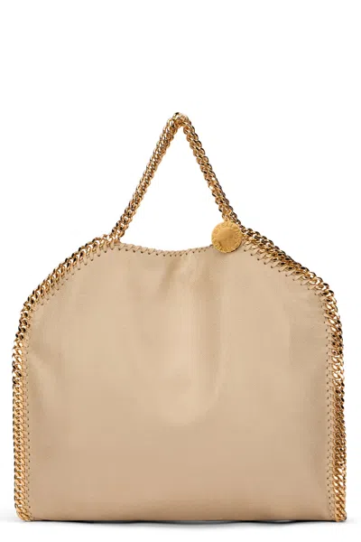 Stella Mccartney Falabella Tote Bag In Sand