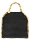Stella Mccartney Falabella Tiny Eco Saggy Deer Bags In Black