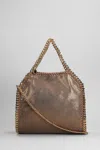 STELLA MCCARTNEY FALABELLA SHOULDER BAG IN BROWN POLYESTER