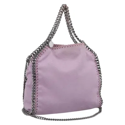 Pre-owned Stella Mccartney Falabella Tote Polyester Purple Polyester Crossbody Bag Bag ()