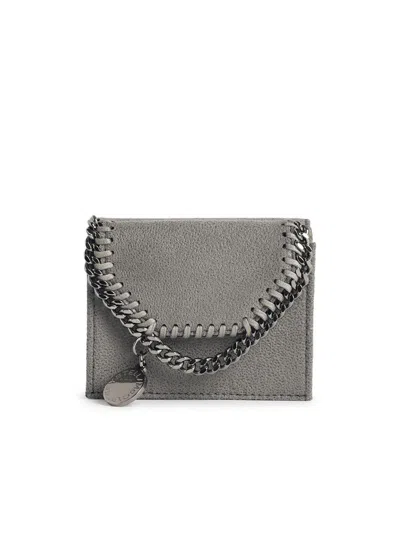 Stella Mccartney 'falabella Tri Fold' Wallet In Gray