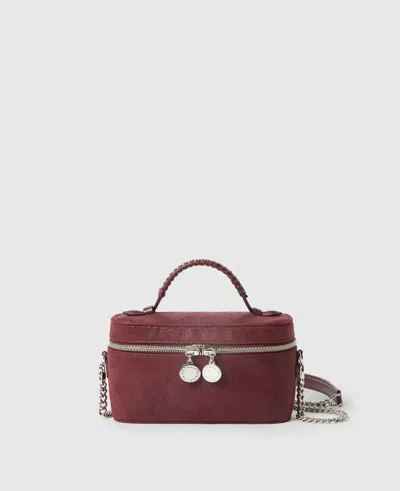 Stella Mccartney Falabella Vanity Case In Purple
