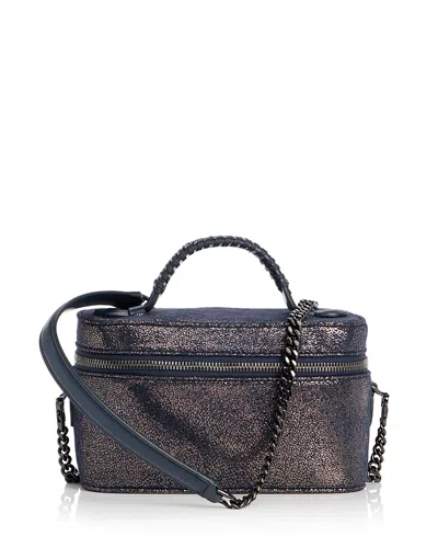 Stella Mccartney Falabella Vanity Case Crossbody Bag In Blue