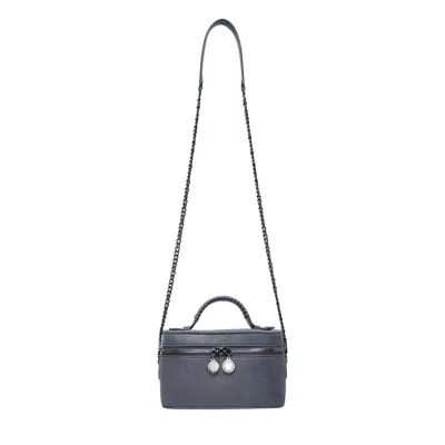 Stella Mccartney Falabella Vanity Case In Gray