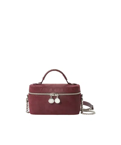 Stella Mccartney Falabella Vanity Case In Purple