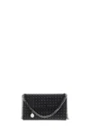 Stella Mccartney Falabella Wallet Bag With Star Studs - Limited Edition In Black