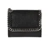 Stella Mccartney Falabella Wallet In Black