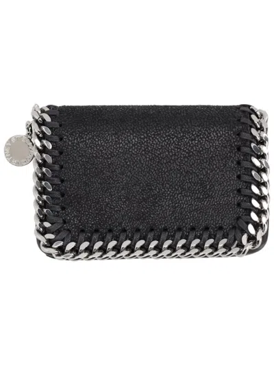 Stella Mccartney Falabella Wallet In Black