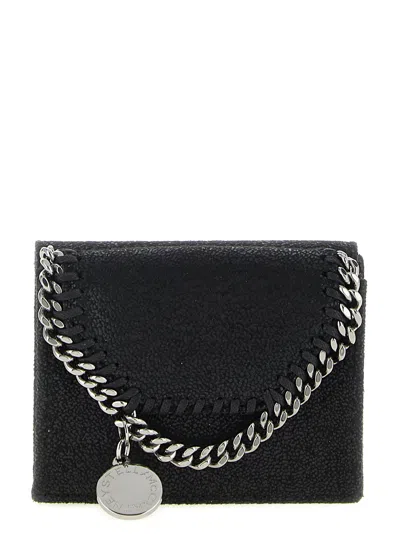 Stella Mccartney Falabella Wallet In Black