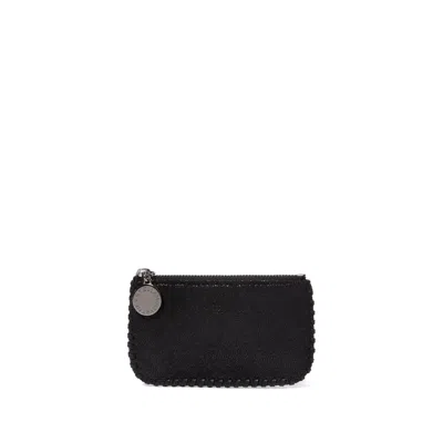 Stella Mccartney Falabella Wallet In Black